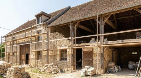 R&eacute;nover une ferme ancienne, techniques et points cl&eacute;s